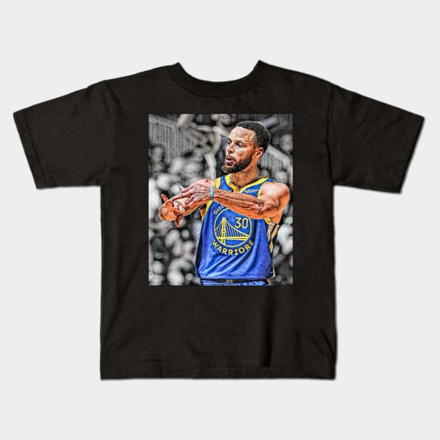 Ring Kids T-Shirt by HoopDynastees